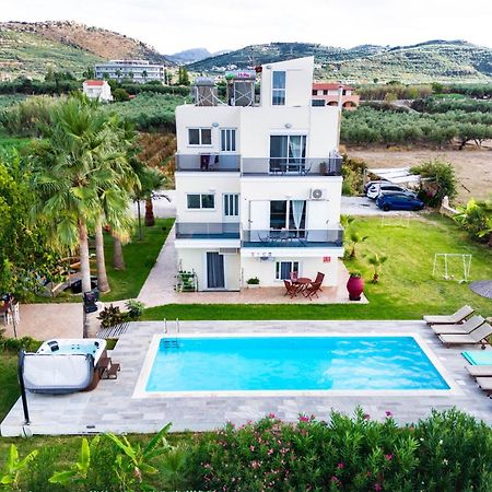 Martimi Apartments - 200M From Drapanias Beach - Pool - Hot Tub - Sauna - Bbq Kissamos Exterior photo
