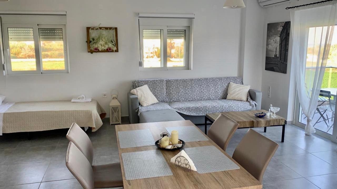 Martimi Apartments - 200M From Drapanias Beach - Pool - Hot Tub - Sauna - Bbq Kissamos Exterior photo