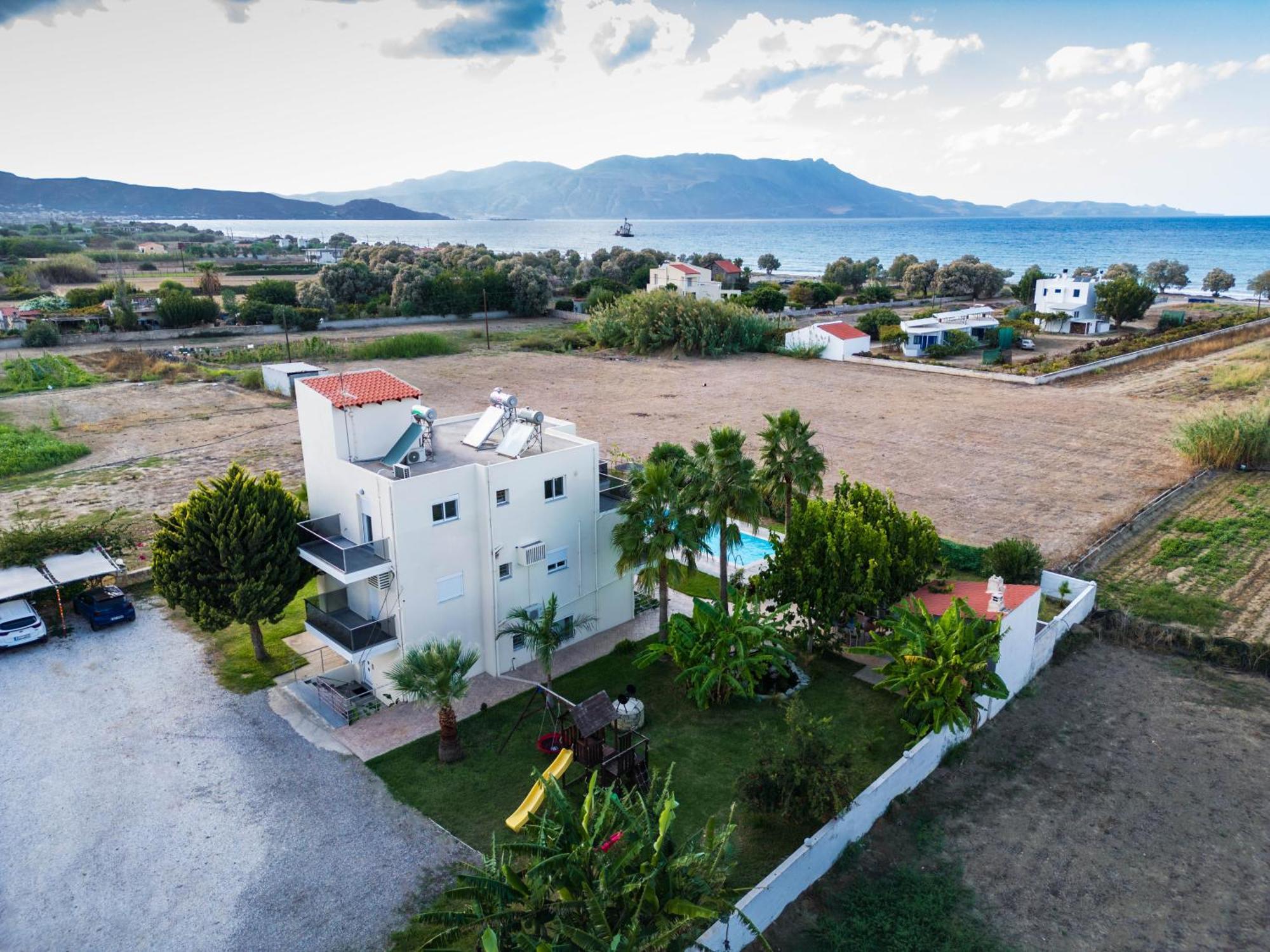 Martimi Apartments - 200M From Drapanias Beach - Pool - Hot Tub - Sauna - Bbq Kissamos Exterior photo