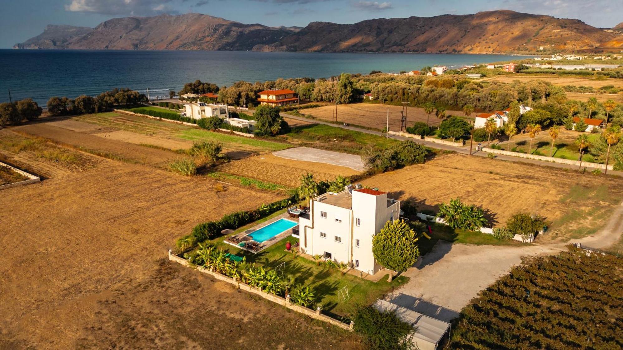 Martimi Apartments - 200M From Drapanias Beach - Pool - Hot Tub - Sauna - Bbq Kissamos Exterior photo