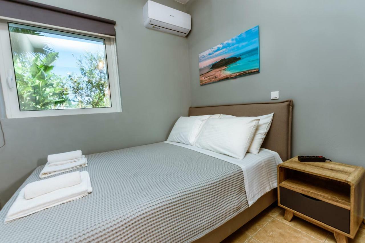 Martimi Apartments - 200M From Drapanias Beach - Pool - Hot Tub - Sauna - Bbq Kissamos Exterior photo