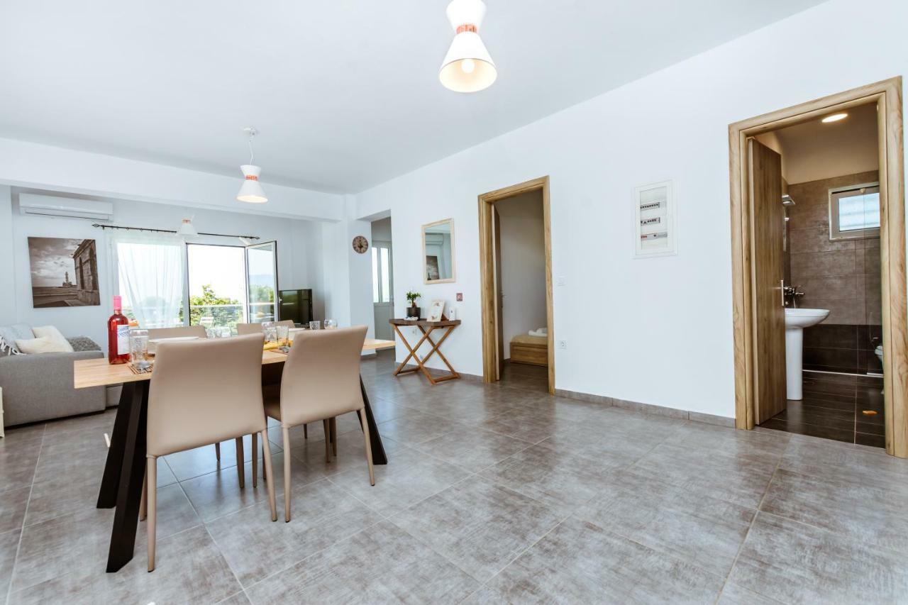 Martimi Apartments - 200M From Drapanias Beach - Pool - Hot Tub - Sauna - Bbq Kissamos Exterior photo