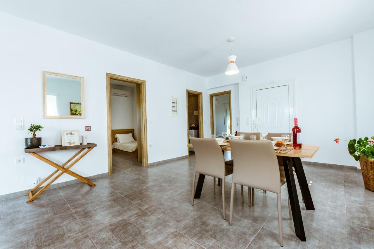 Martimi Apartments - 200M From Drapanias Beach - Pool - Hot Tub - Sauna - Bbq Kissamos Exterior photo