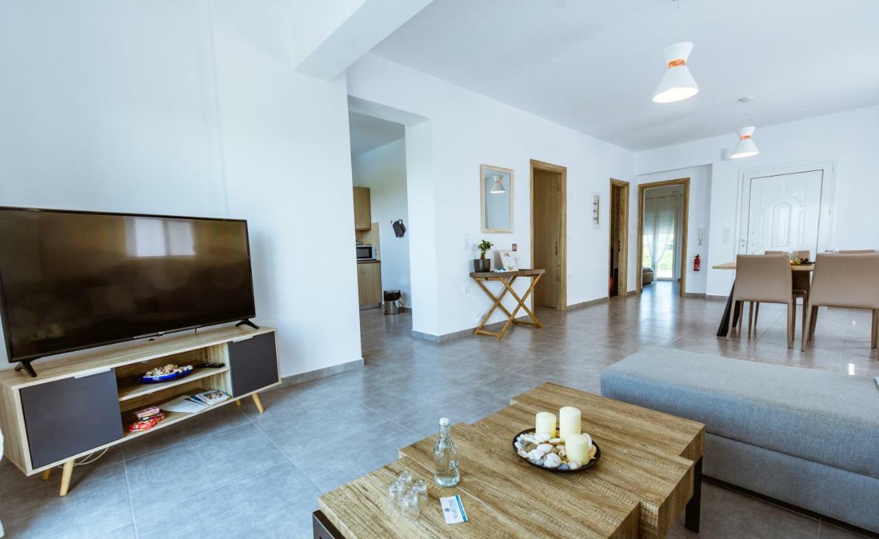 Martimi Apartments - 200M From Drapanias Beach - Pool - Hot Tub - Sauna - Bbq Kissamos Exterior photo