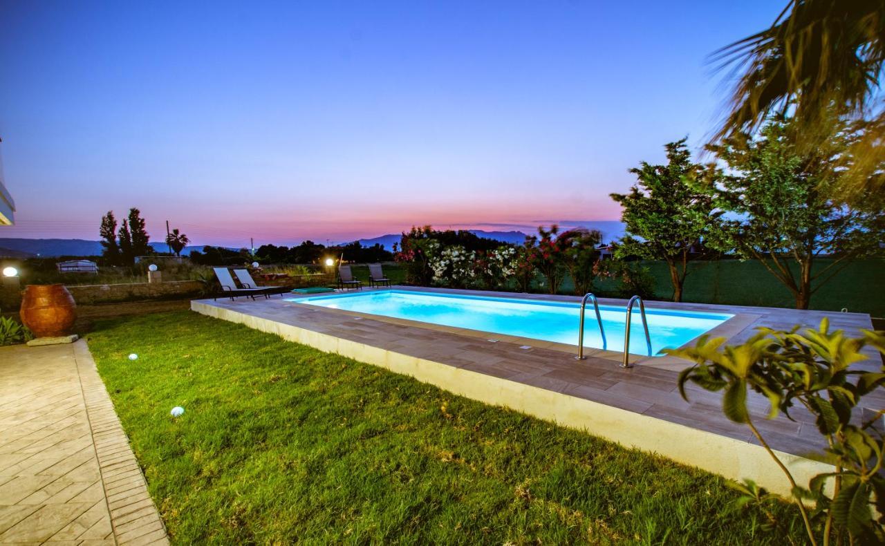 Martimi Apartments - 200M From Drapanias Beach - Pool - Hot Tub - Sauna - Bbq Kissamos Exterior photo